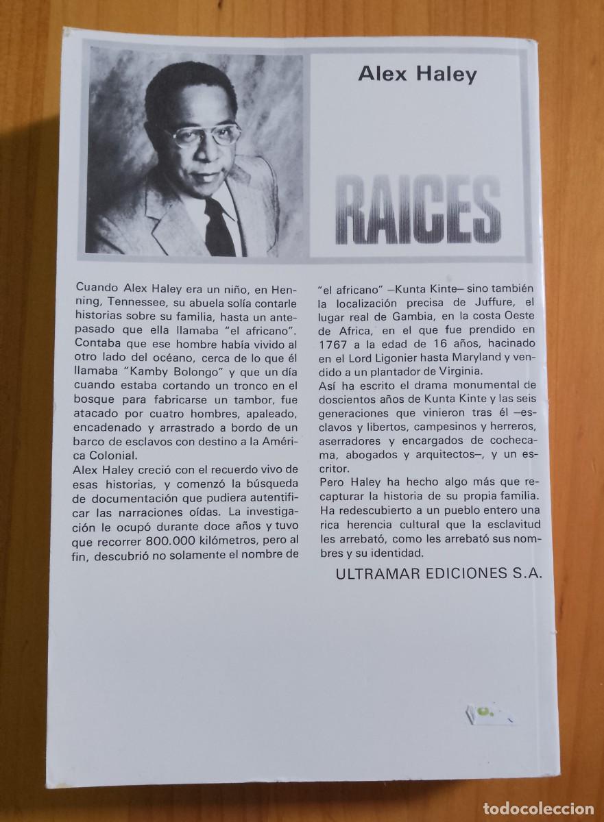Libros: RAICES - ALEX HALEY - BEST SELLER - Foto 2