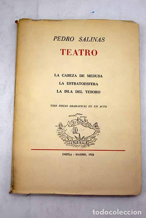 Libros: Teatro: tres piezas dram&aacute;ticas en un acto.- Salinas, Pedro - Foto 1