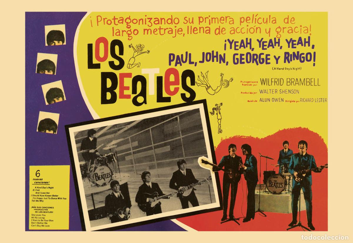 Libros: Repr. cartel. Los Beatles