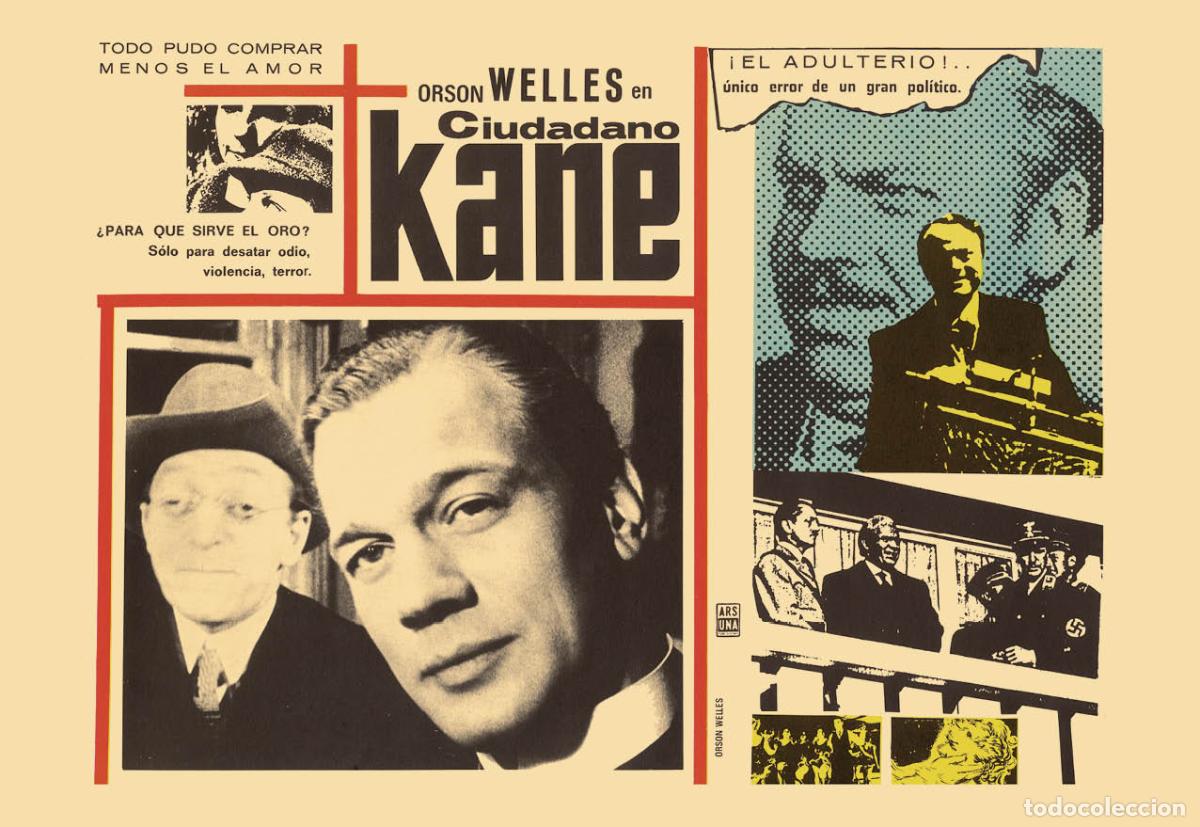 Libros: Repr. cartel. Ciudadano Kane - Foto 1