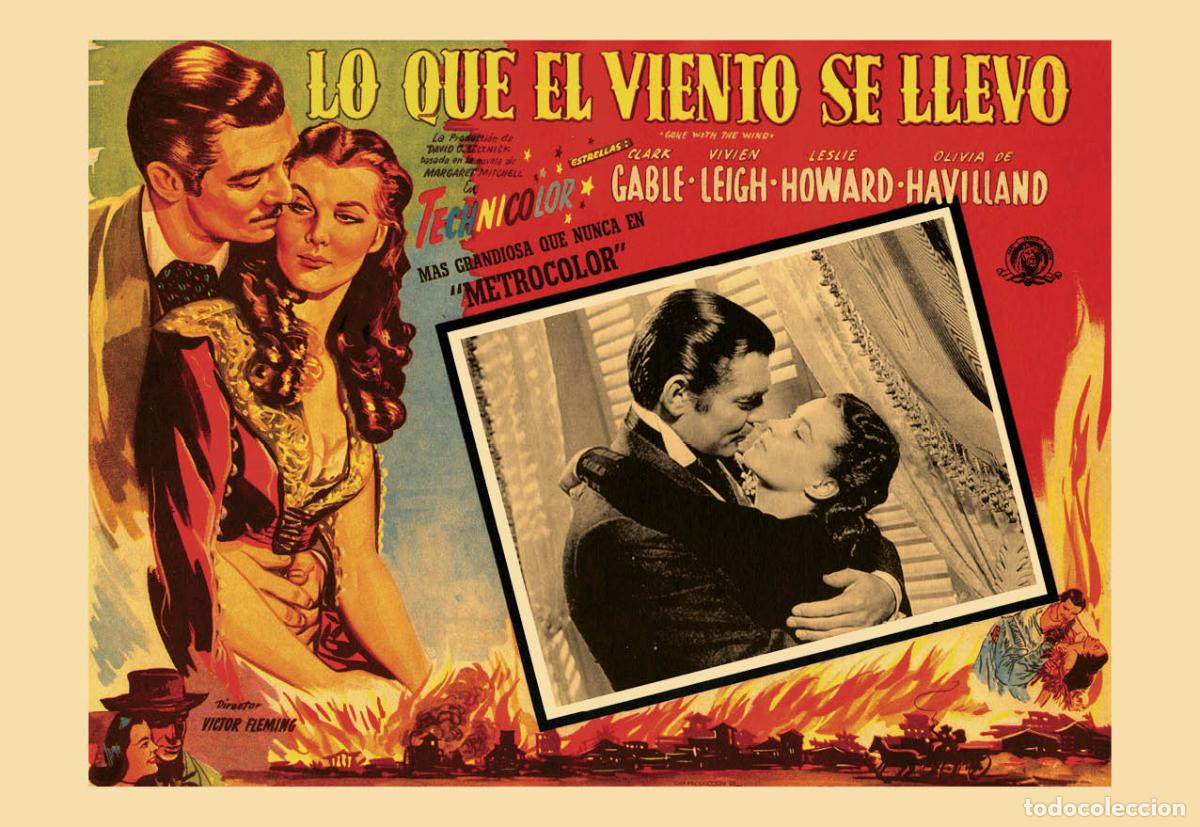 Libros: Repr. cartel. Lo que el viento se llev&oacute; - Foto 1