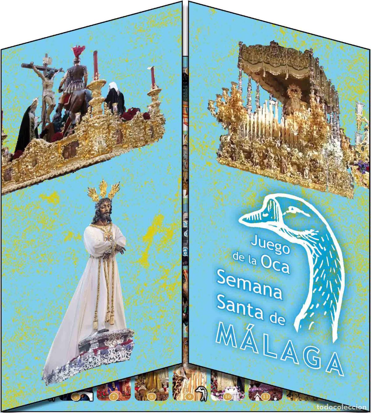 Libros: Juego de la Oca de la Semana Santa de M&aacute;laga - Editorial Maxtor - Foto 1