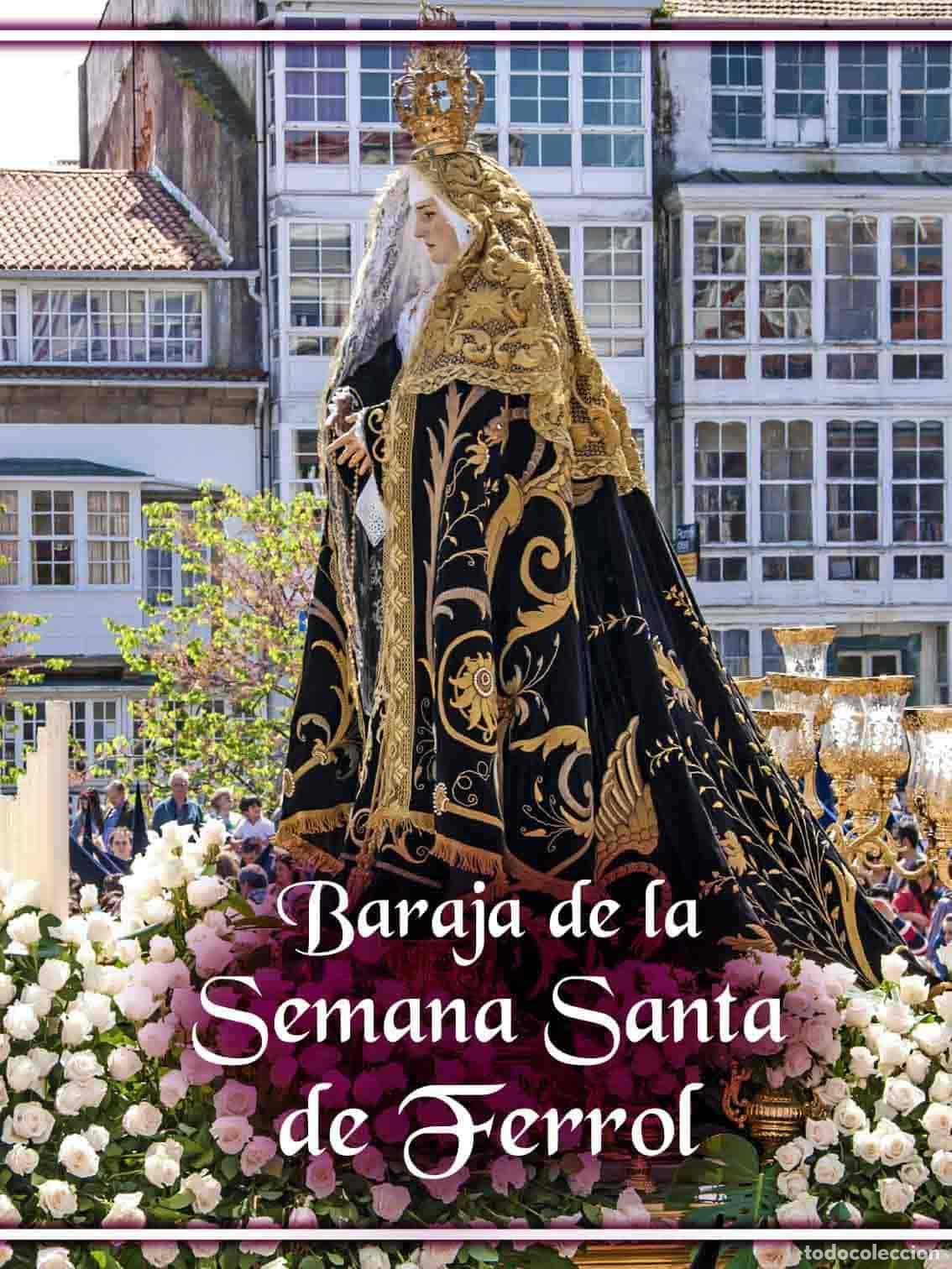 Libros: Baraja de la Semana Santa de Ferrol - Editorial Maxtor - Foto 1