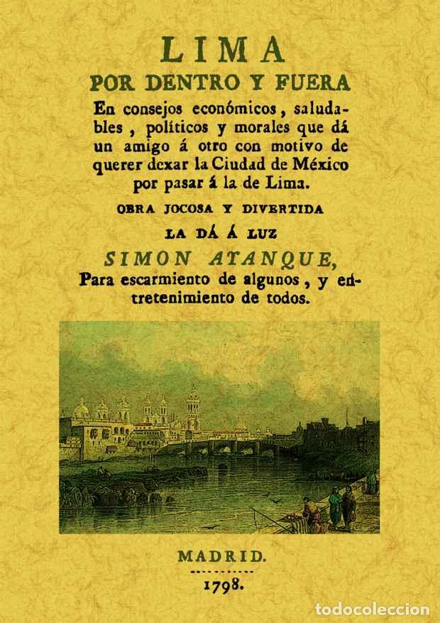 Libros: Lima por dentro y por fuera - Ayanque, Sim&oacute;n - Foto 1