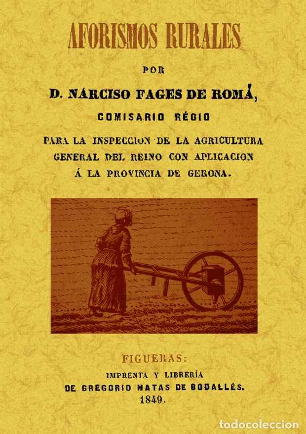 Libros: Aforismos rurales - Fages de Roma, Narciso - Foto 1