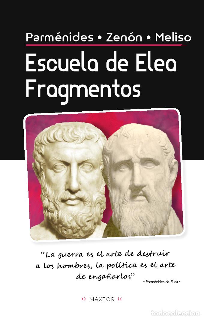 Libros: Escuela de elea. Fragmentos - Parm&eacute;nides; Zen&oacute;n; Meliso - Foto 1