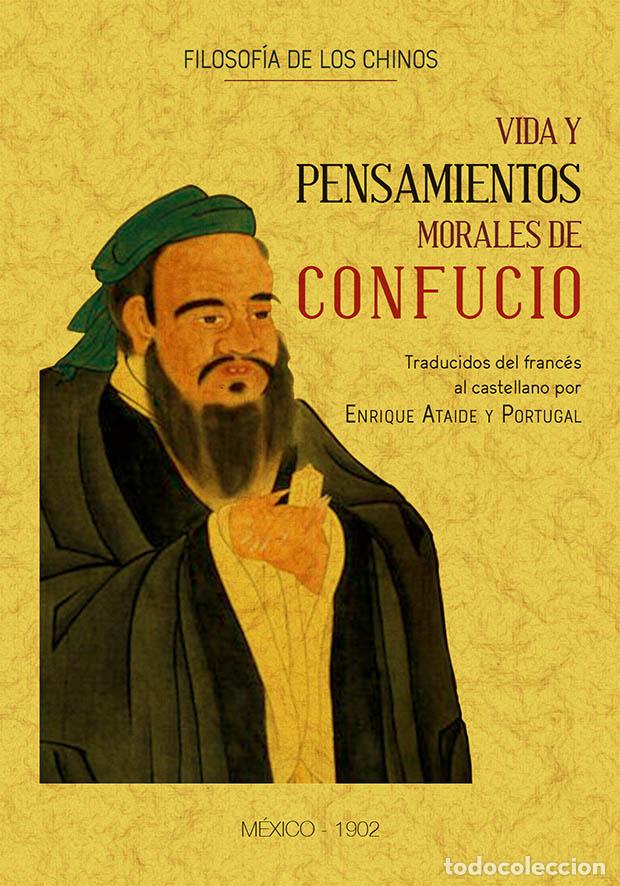 Libros: Vida y pensamientos morales de Confucio - Confucio - Foto 1