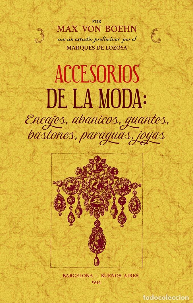 Libros: Accesorios de la moda - Boehn, Max Von - Foto 1