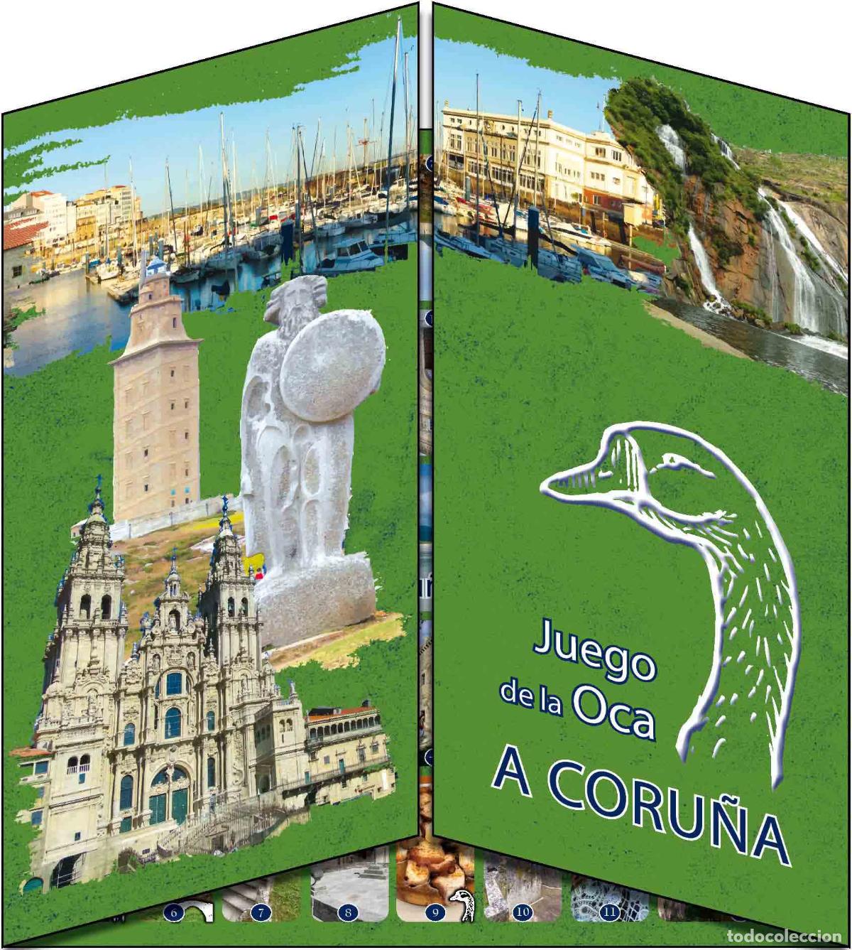 Libros: Juego de la Oca de A Coru&ntilde;a - Editorial Maxtor - Foto 1