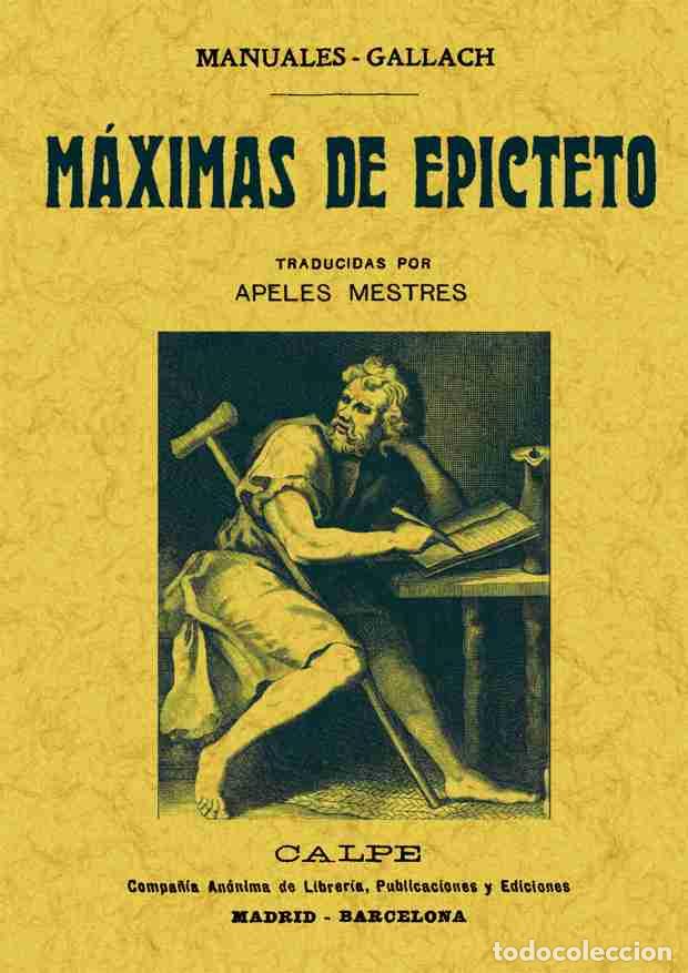 Libros: M&aacute;ximas de Epicteto - Epicteto - Foto 1