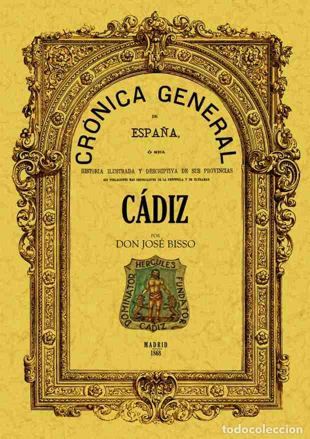 Libros: Cr&oacute;nica de la provincia de C&aacute;diz - [s. a.] - Foto 1
