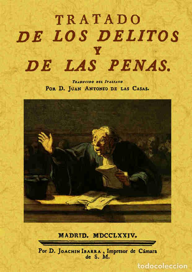 Libros: Tratado de los delitos y las penas - Beccaria - Foto 1