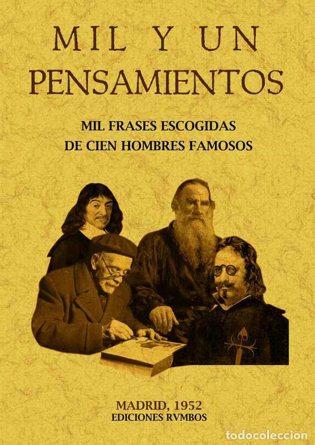Libros: Mil y un pensamientos - [s. a.] - Foto 1