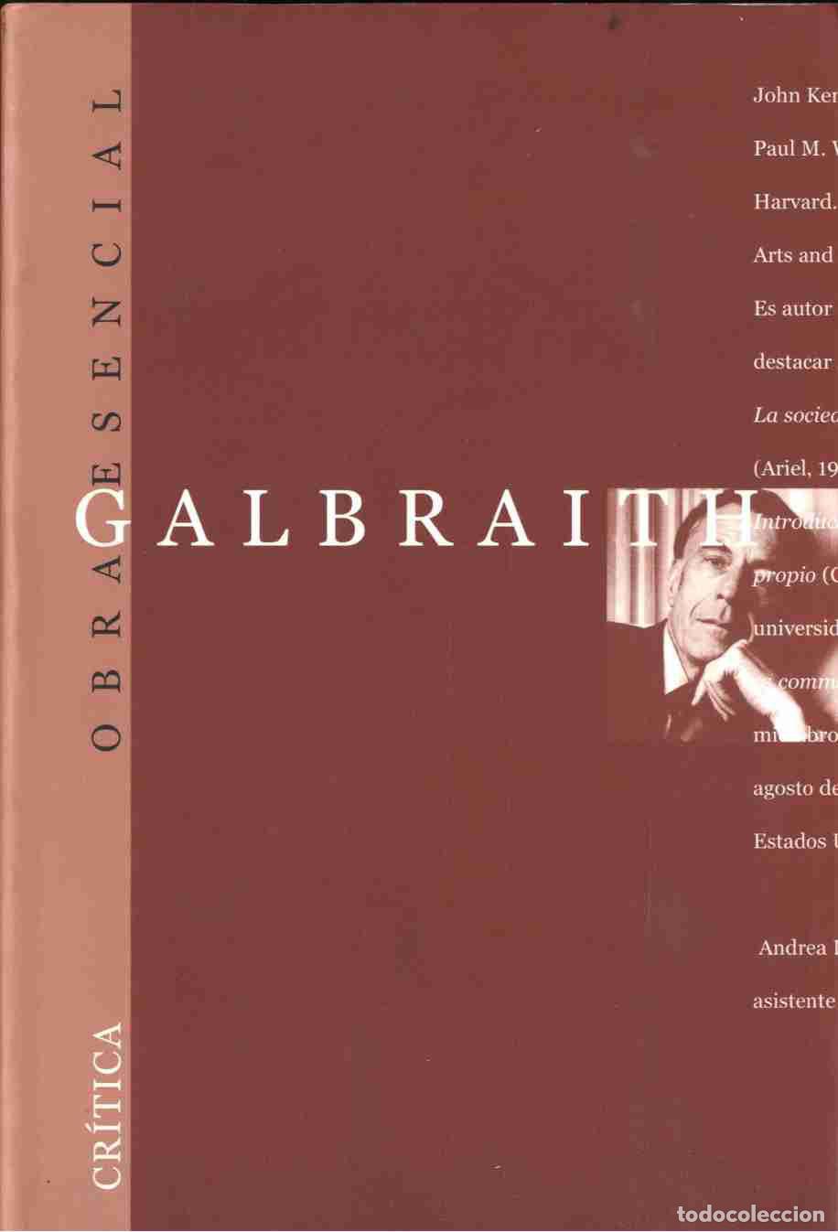 Libros: JOHN KENNETH GALBRAITH - ANDREA D. WILLIAMS - Foto 1