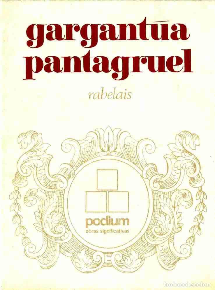 Libros: 2 TOMOS. GARGANTUA PANTAGRUEL. RABELAIS - Foto 1