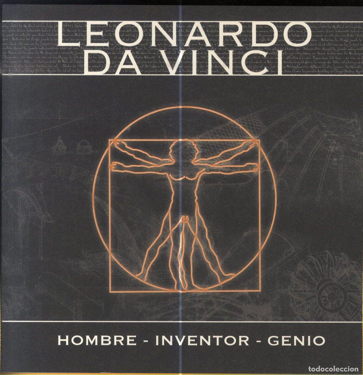 Libros: LEONARDO DA VINCI. HOMBRE - INVENTOR - GENIO - Foto 1
