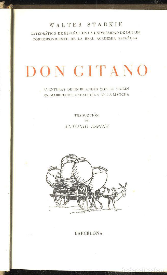 Libros: DON GITANO - WALTER STAKIE - Foto 1