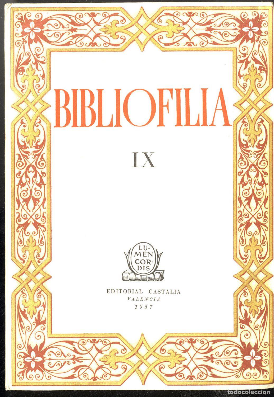 Libros: BIBLIOFILIA IX - Foto 1