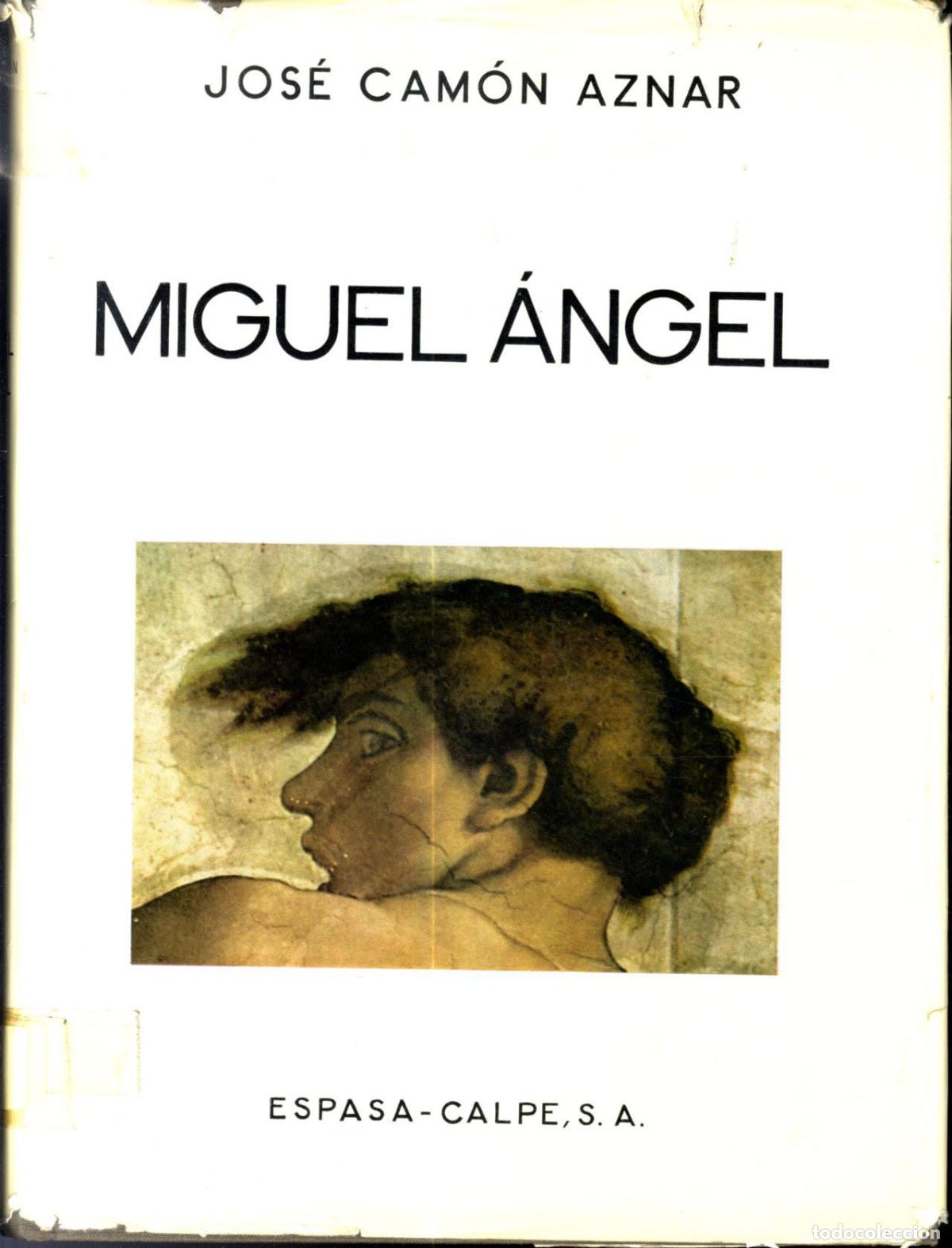 Libros: MIGUEL ANGEL - JOS&Eacute; CAM&Oacute;N AZNAR - Foto 1