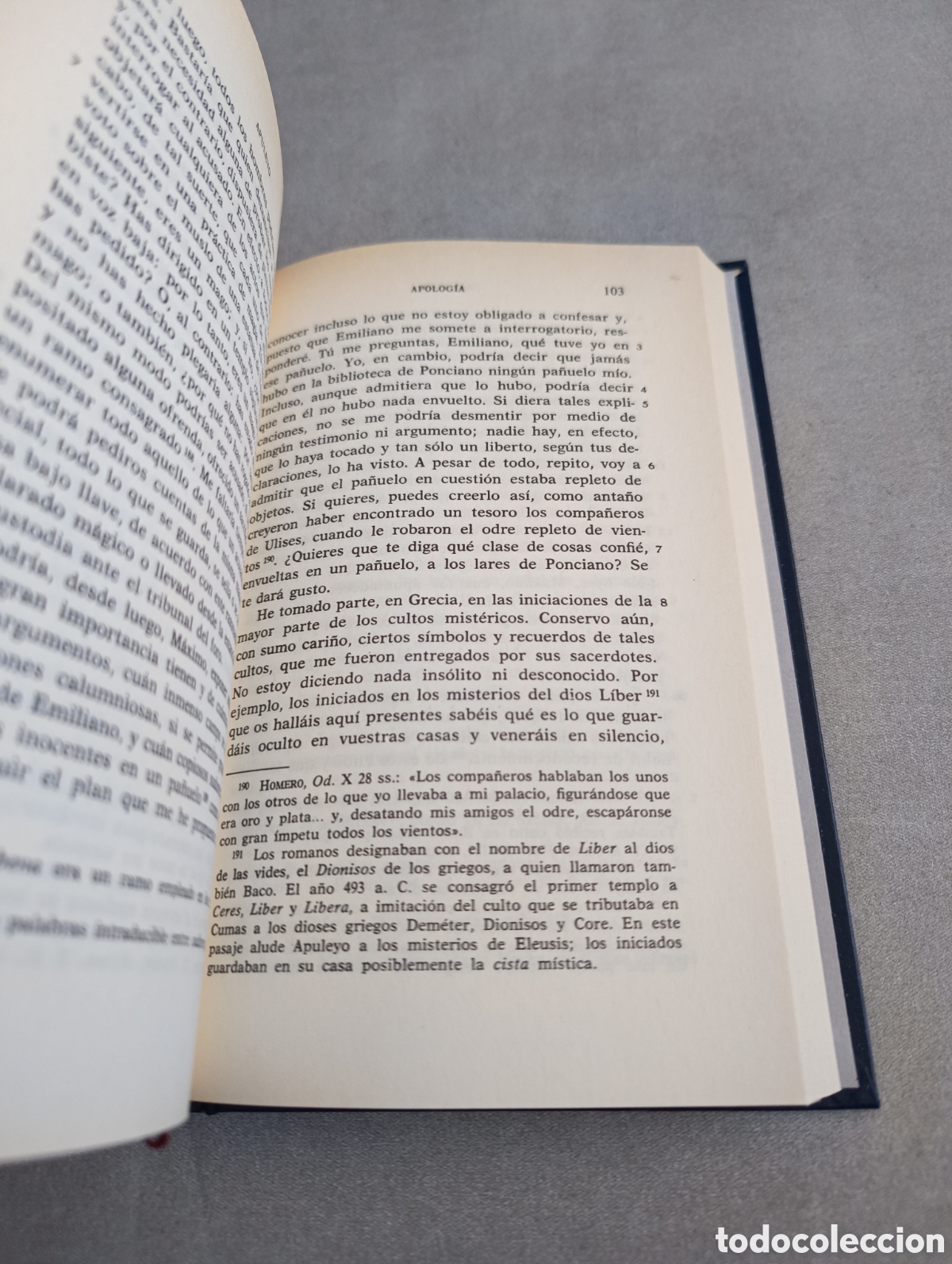 Libros: APULEYO. APOLOG&Iacute;A, FL&Oacute;RIDA. BIBLIOTECA B&Aacute;SICA GREDOS - Foto 5