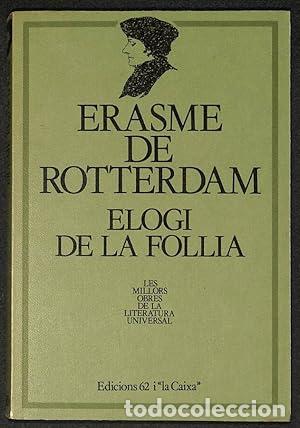 Libros: ELOGI DE LA FOLLIA - De Rotterdam,Erasme - Foto 1