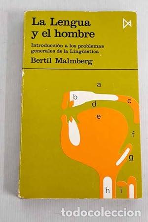 Libros: LA LENGUA Y EL HOMBRE - Malmberg,Bertil - Foto 1