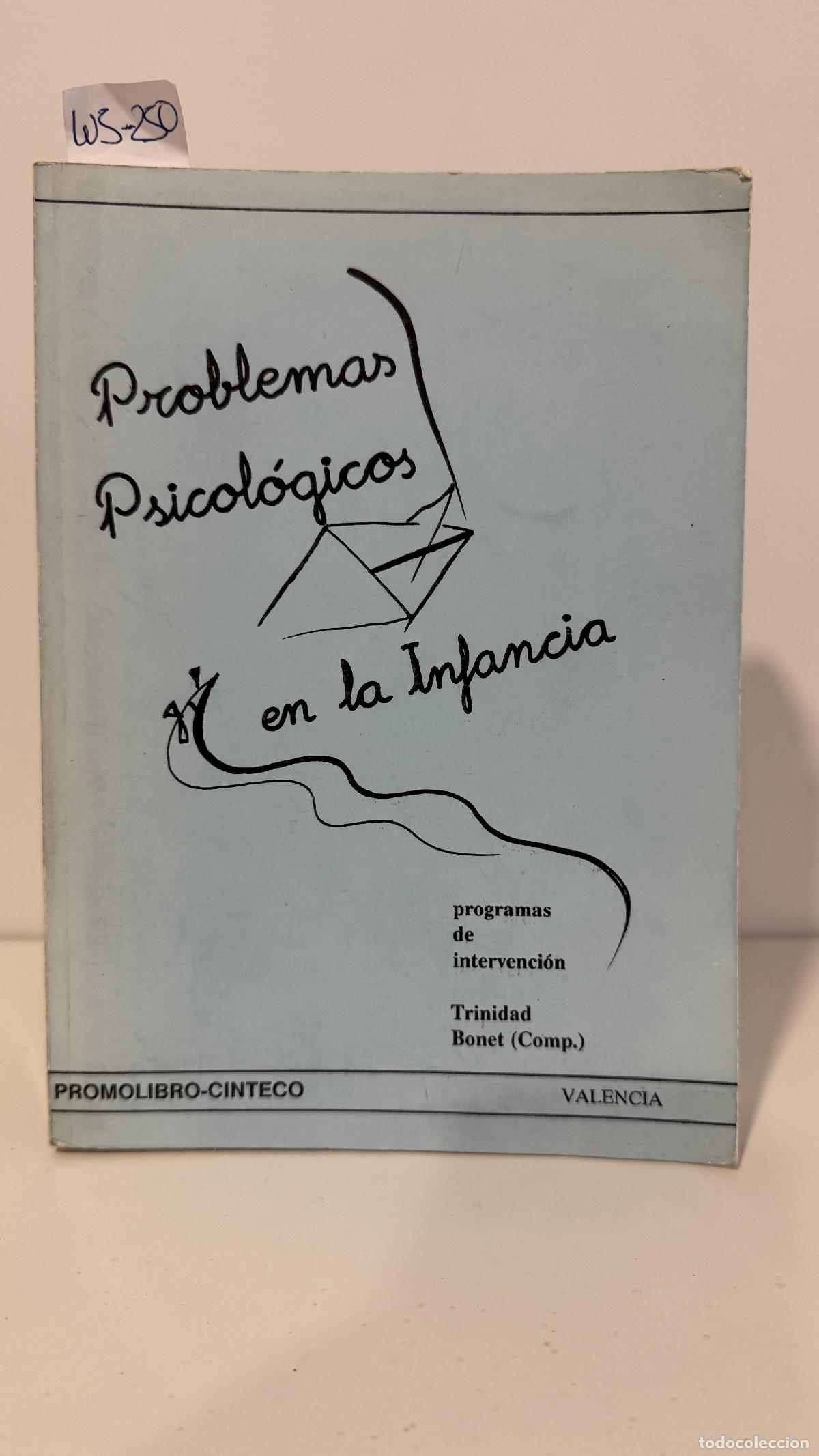 Libros: BONET, Trinidad. - Programas psicol&oacute;gicos en la infancia. Programas de intervenci&oacute;n. - Foto 1
