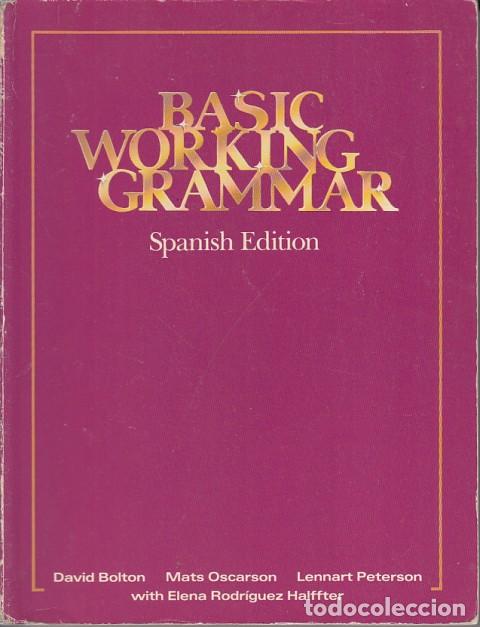 Libros: BASIC WORKING GRAMMAR - BOLTON, DAVID; OSCARSON, MATS Y OTROS - Foto 1
