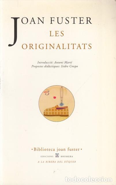 Libros: LES ORIGINALITATS - FUSTER, JOAN - Foto 1