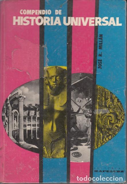 Libros: COMPENDIO DE HISTORIA UNIVERSAL - MILL&Aacute;N, JOS&Eacute; R. - Foto 1