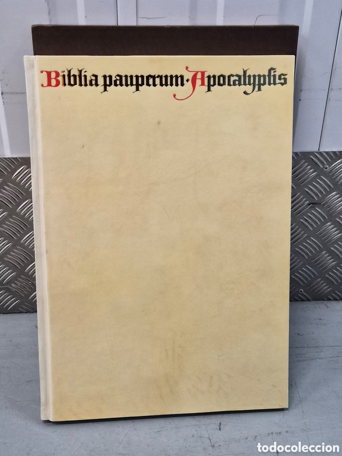 Libros: Biblia pauperum apocalypsis. - Foto 4