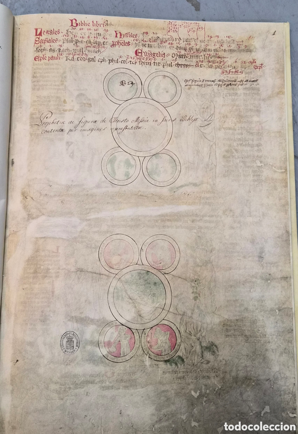 Libros: Biblia pauperum apocalypsis. - Foto 8