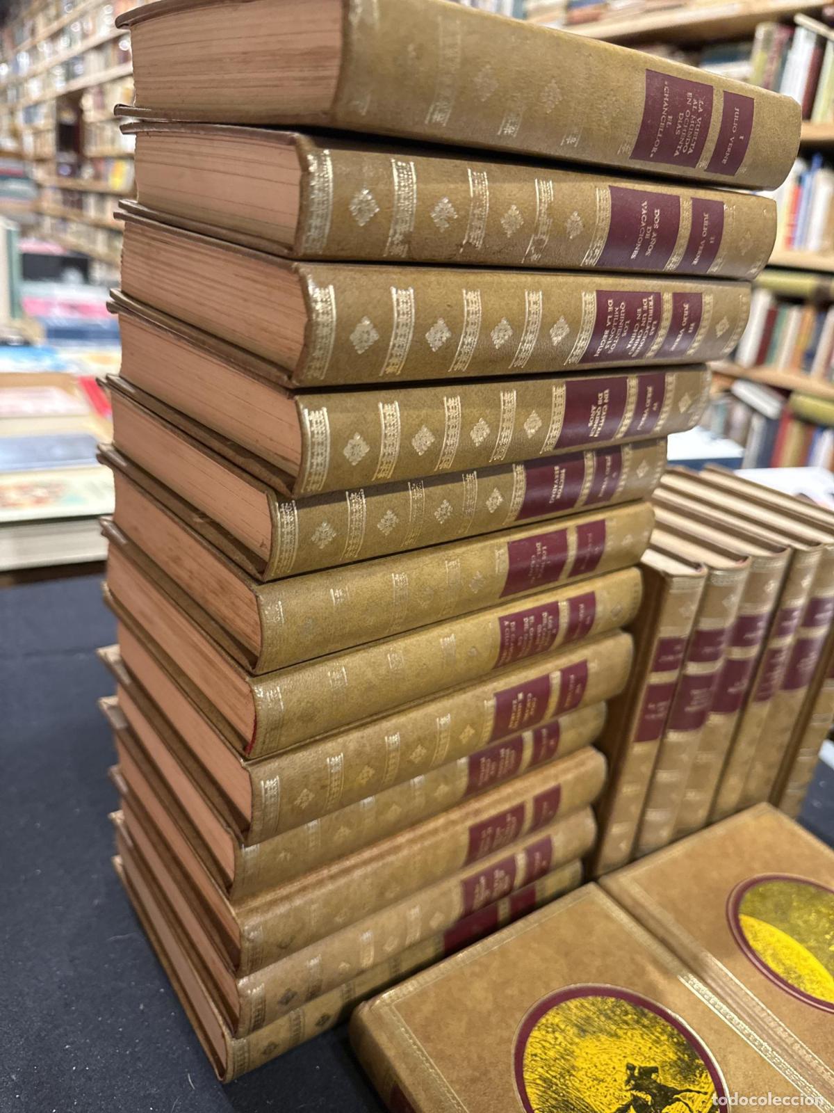 Libros: LO MEJOR DE JULIO VERNE. 20 VOL. - - Foto 2