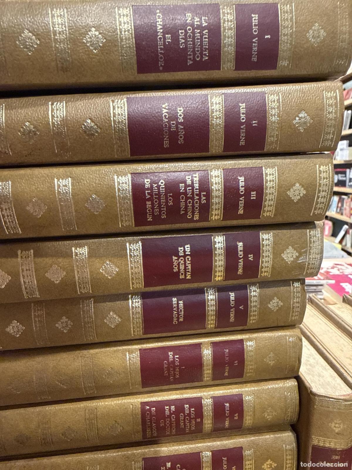 Libros: LO MEJOR DE JULIO VERNE. 20 VOL. - - Foto 3