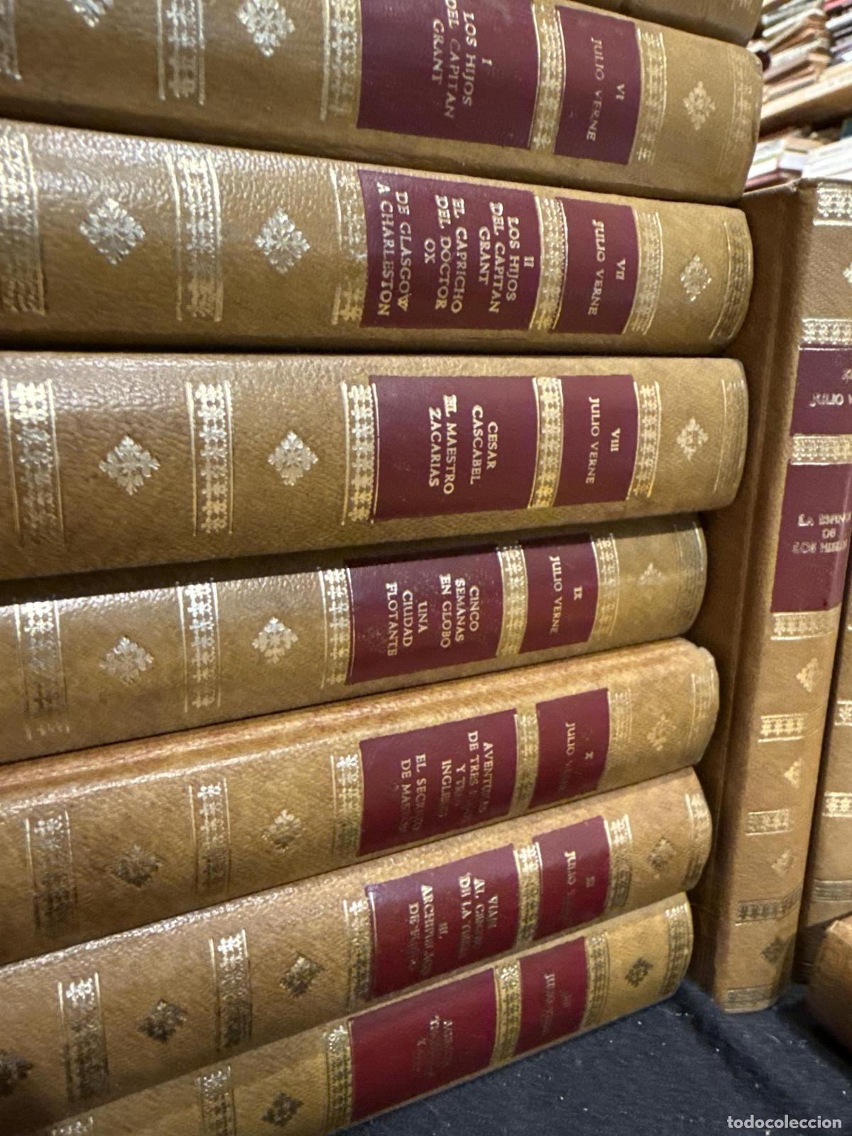 Libros: LO MEJOR DE JULIO VERNE. 20 VOL. - - Foto 4
