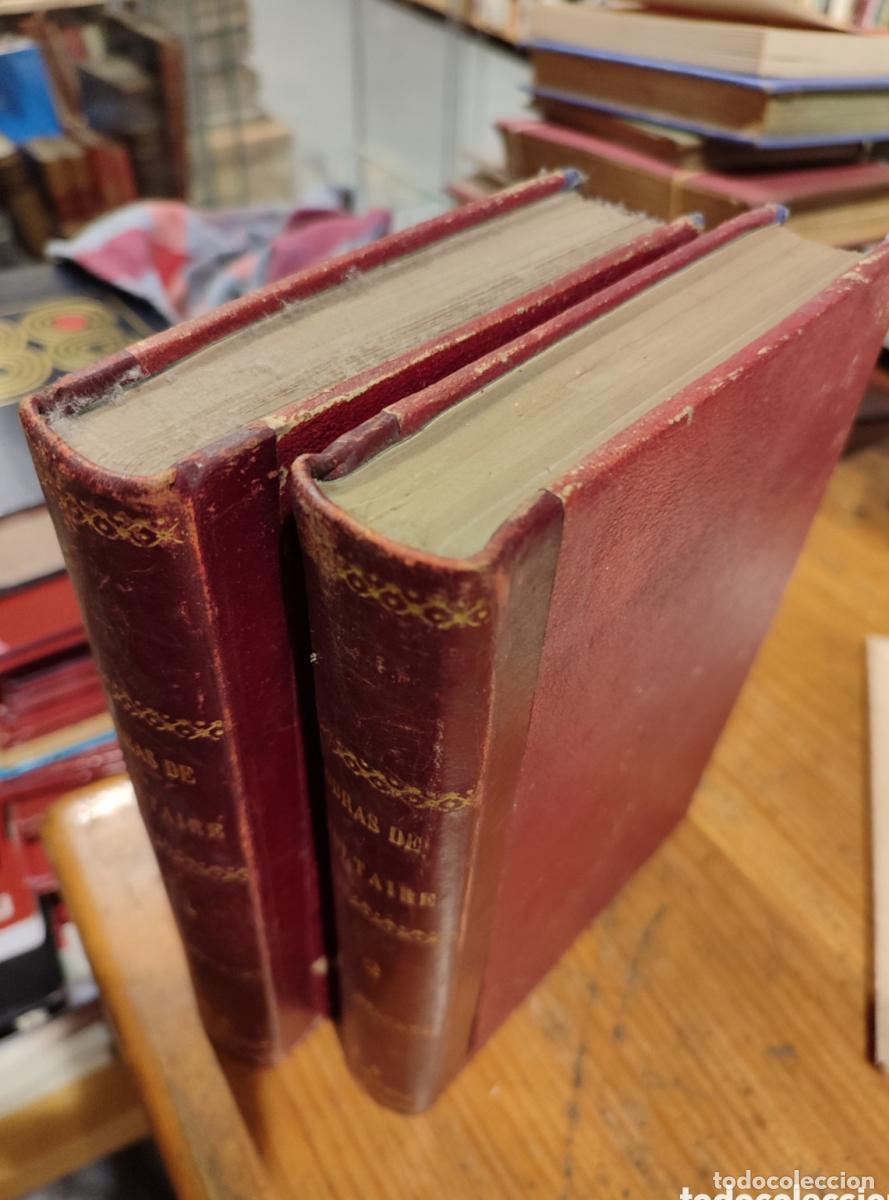 Libros: VOLTAIRE. OBRAS SELECTAS. 2 TOMOS. 1878 - - Foto 2