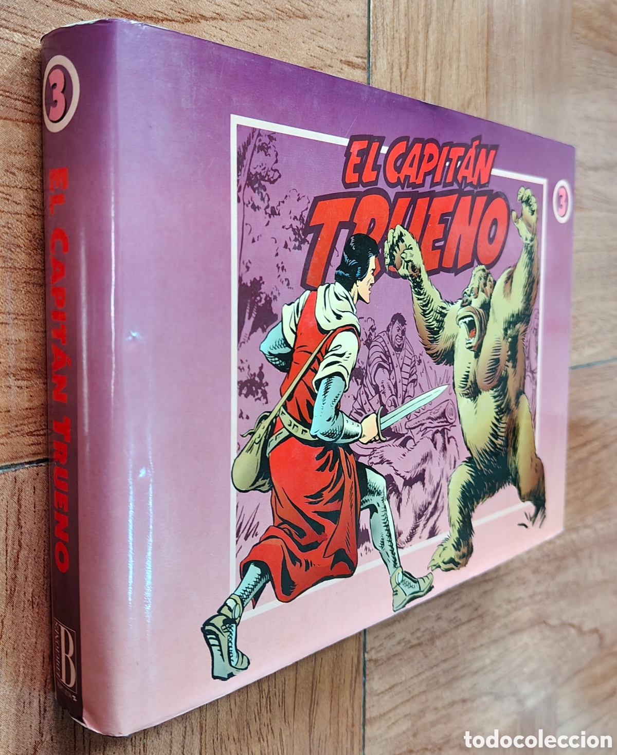 Libros: El Capit&aacute;n Trueno � Tomo 3 � Facs&iacute;mil � Ediciones B - Ambr&oacute;s