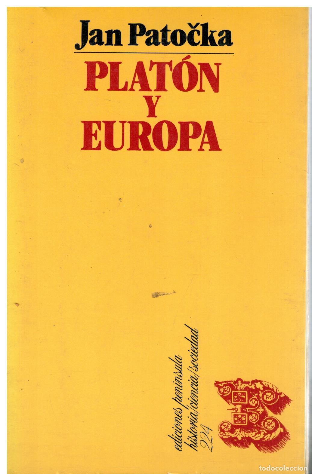 Libros: PLAT&Oacute;N Y EUROPA. - Foto 1