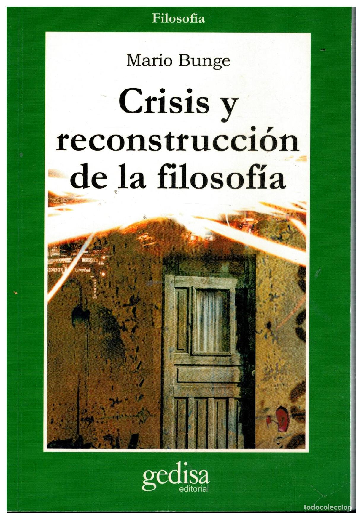 Libros: CRISIS Y RECONSTRUCCI&Oacute;N DE LA FILOSOF&Iacute;A. - Foto 1