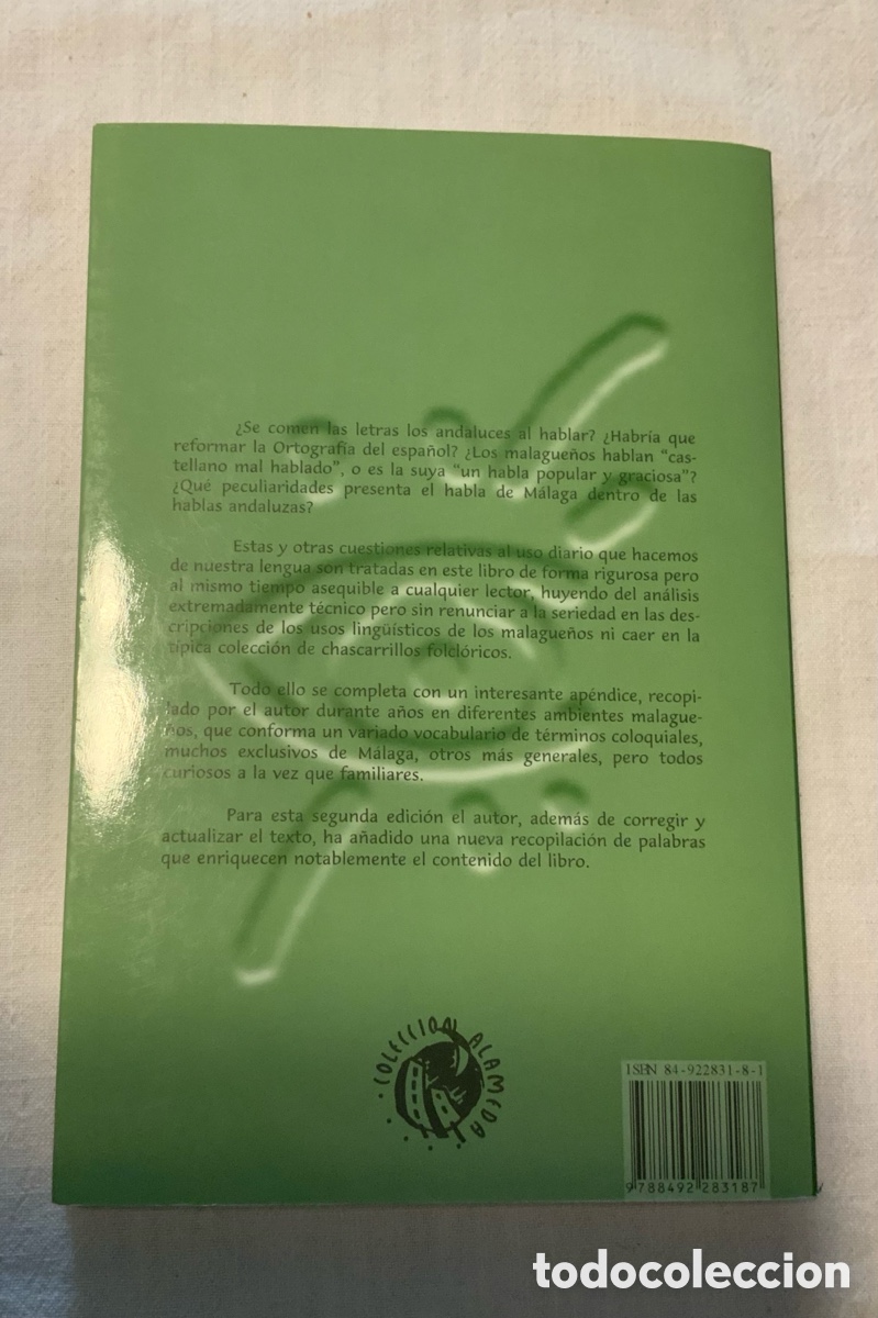 Libros: El habla de M&aacute;laga. Antonio Del Pozo - Foto 7