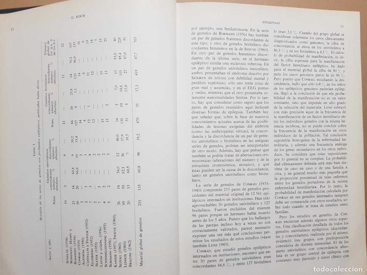 Libros: GEN&Eacute;TICA HUMANA V/2 - D.BECKER - ED. TORAY - 1966 (ILUST) - Foto 5