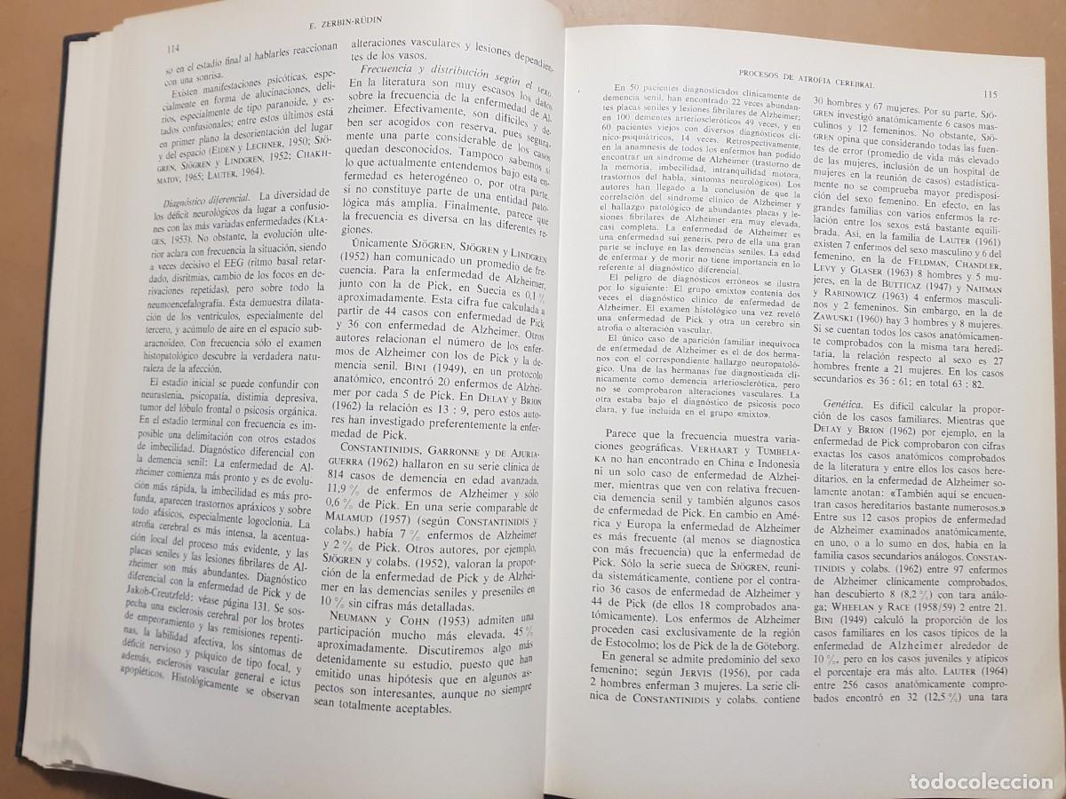 Libros: GEN&Eacute;TICA HUMANA V/2 - D.BECKER - ED. TORAY - 1966 (ILUST) - Foto 9