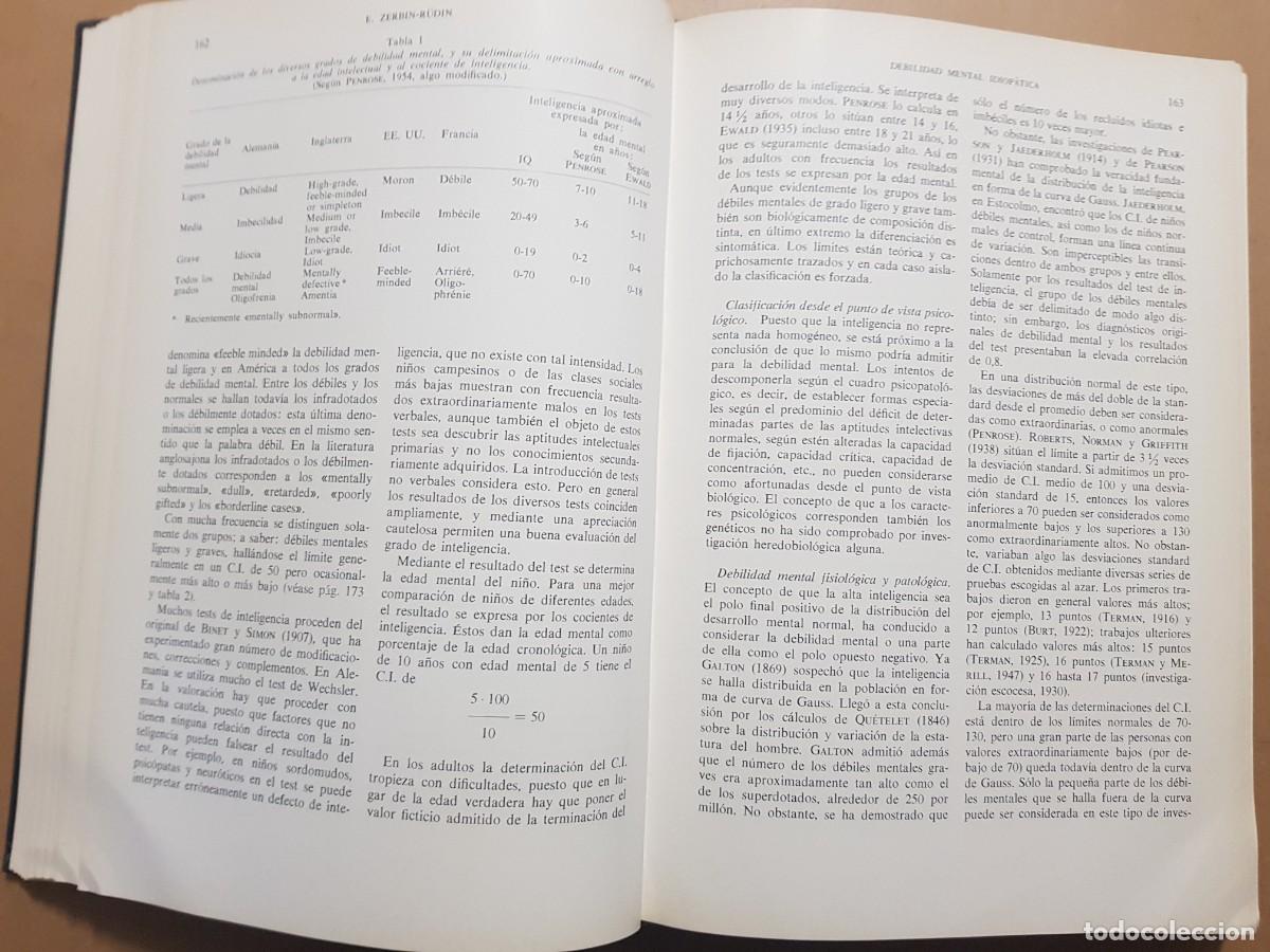 Libros: GEN&Eacute;TICA HUMANA V/2 - D.BECKER - ED. TORAY - 1966 (ILUST) - Foto 11