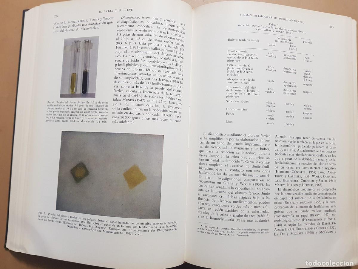 Libros: GEN&Eacute;TICA HUMANA V/2 - D.BECKER - ED. TORAY - 1966 (ILUST) - Foto 13