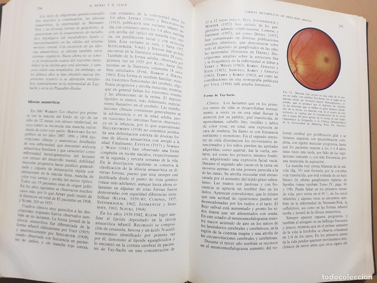 Libros: GEN&Eacute;TICA HUMANA V/2 - D.BECKER - ED. TORAY - 1966 (ILUST) - Foto 17