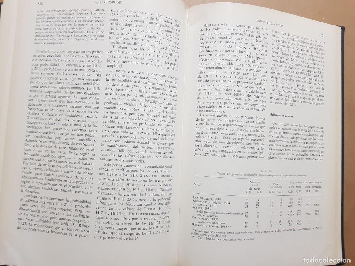 Libros: GEN&Eacute;TICA HUMANA V/2 - D.BECKER - ED. TORAY - 1966 (ILUST) - Foto 26