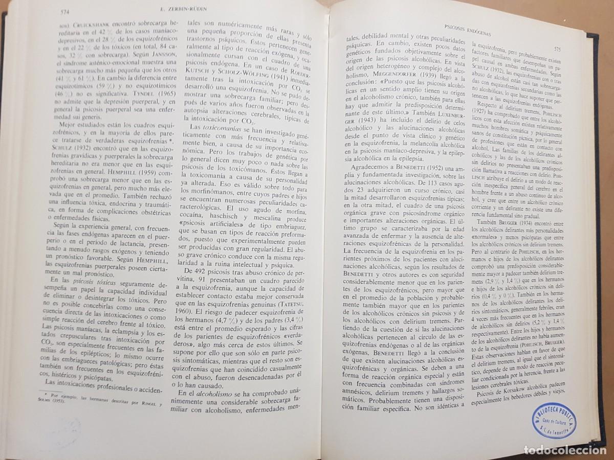 Libros: GEN&Eacute;TICA HUMANA V/2 - D.BECKER - ED. TORAY - 1966 (ILUST) - Foto 27