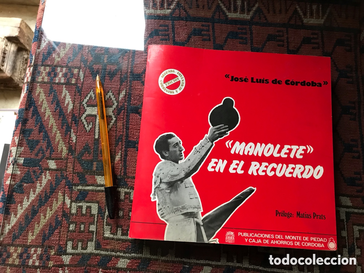 Libros: Manolete en el recuerdo. Jos&eacute; Luis de Cordoba. - Foto 1