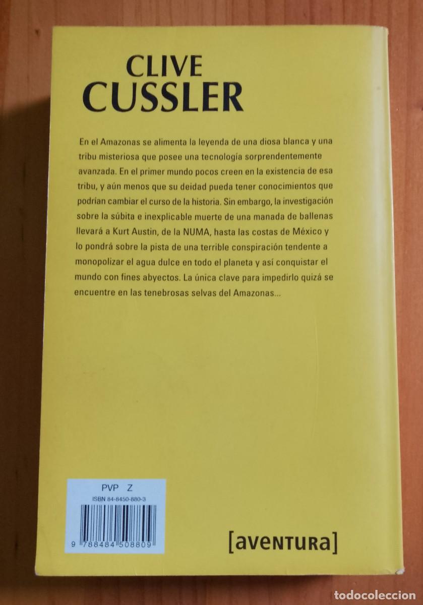 Libros: ORO AZUL - CLIVE CUSSLER Y PAUL KEMPRECOS - Foto 2