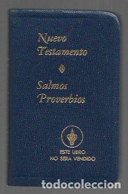 Libros: NUEVO TESTAMENTO. SALMOS, PROVERBIOS - VARIOS - Foto 1